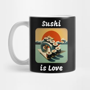 Sushi is love v2 Mug